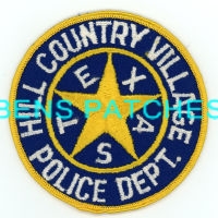 TEXAS,HILL COUNTRY VILLAGE POLICE 3